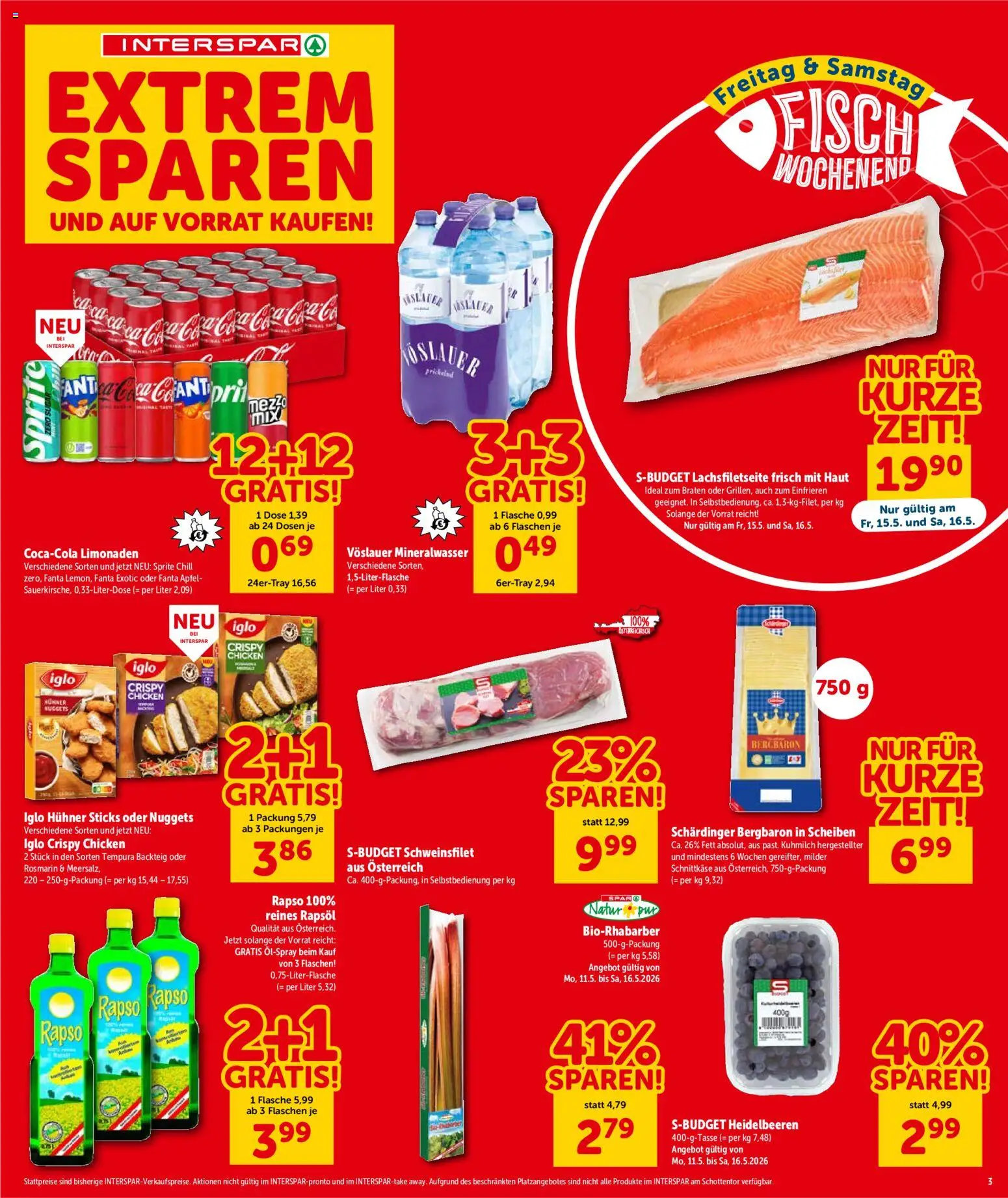 Interspar Flugblatt - Salzburg gültig ab 13.05.2026 | Seite: 4 | Produkte: Äpfel, Fisch