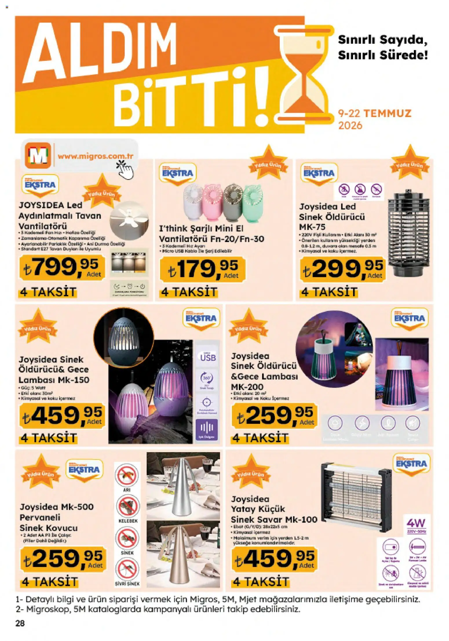 Migros Katalog - Migroskop - 09 Temmuz 2026 tarihinden itibaren geçerlidir | Sayfa: 140 | Ürünler: Pil, Koku, USB