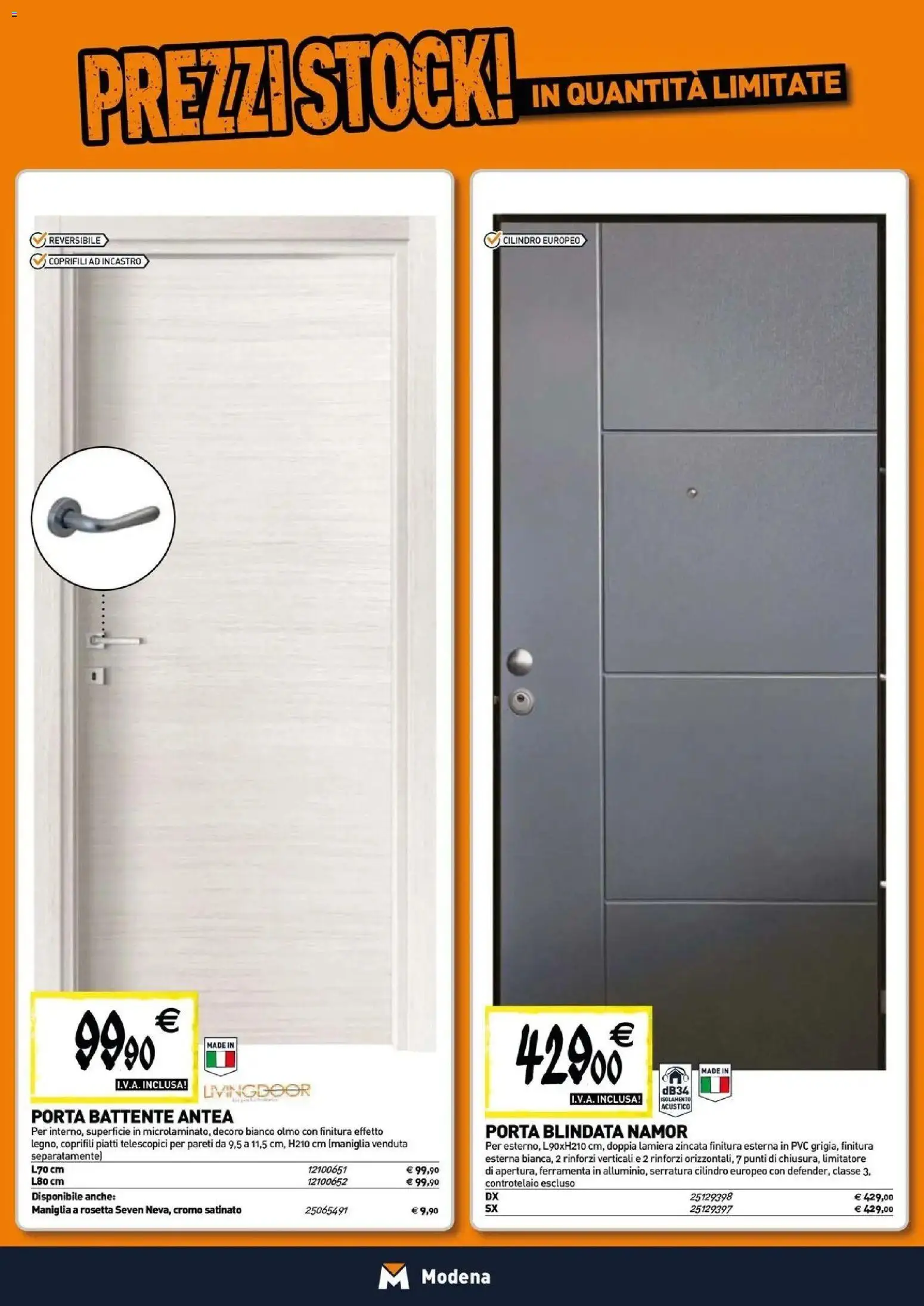 Nuovo TECNOMAT - Straordinari prezzi stock! dal 30/07/2026 > offerte anteprima 🛍️ | Pagina: 9 | Prodotti: Porta, Piatti