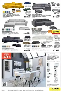 Náhled letáku Sconto nábytek leták od 15.07.2026 | Strana: 11 | Produkty: Taburet, Vitrína, Nábytek, Židle