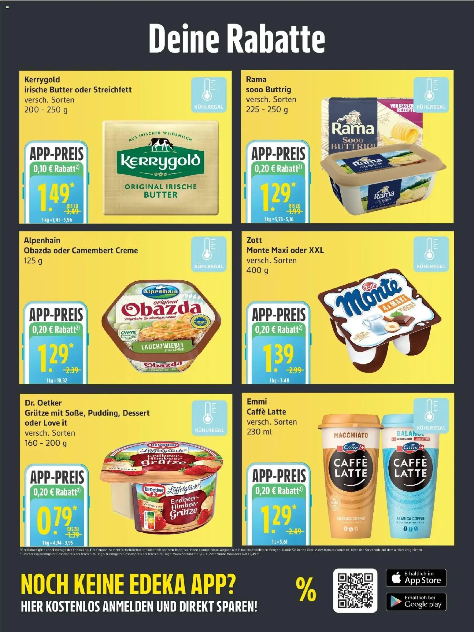 Edeka Prospekt Hamburg (ab 21.09.2026) » Angebote Online | Seite: 3 | Produkte: Rama, Butter, Creme, Camembert
