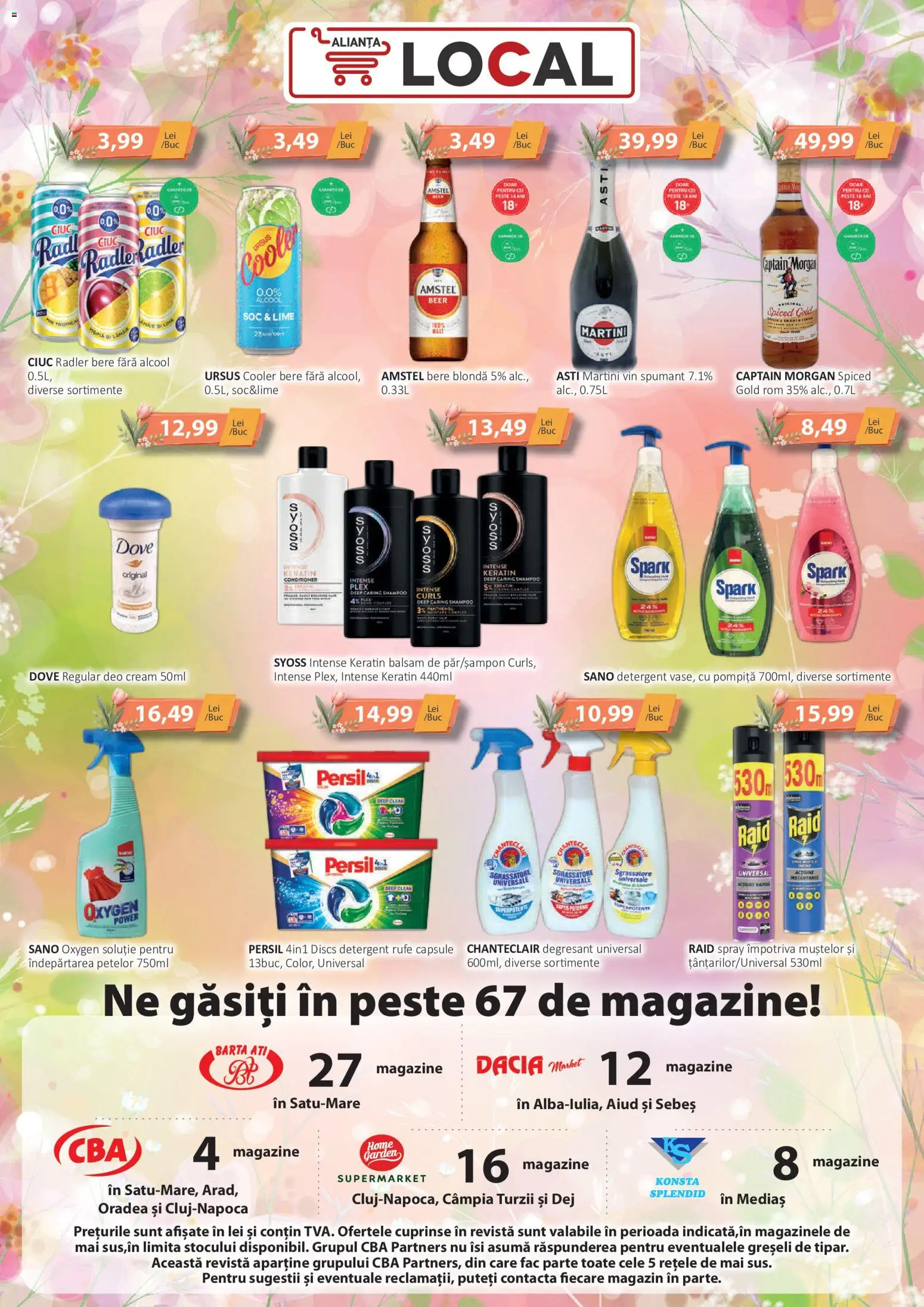 Noul catalog CBA – valabil de la 01.06.2026 | Pagină: 4 | Produse: Lime, Balsam, Vin, Pește