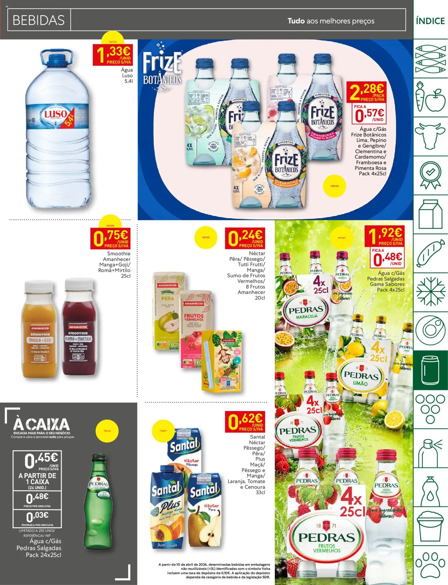 Recheio folheto Madeira │ válido de 21/07/2026 | Página: 23 | Produtos: Caixa, Maça, Tomate, Cenoura