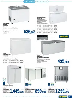 Vista previa Makro Congelados Sur válido desde el 04.05.2026 | Página: 47 | Productos: Congelador, Termómetro, Mesa