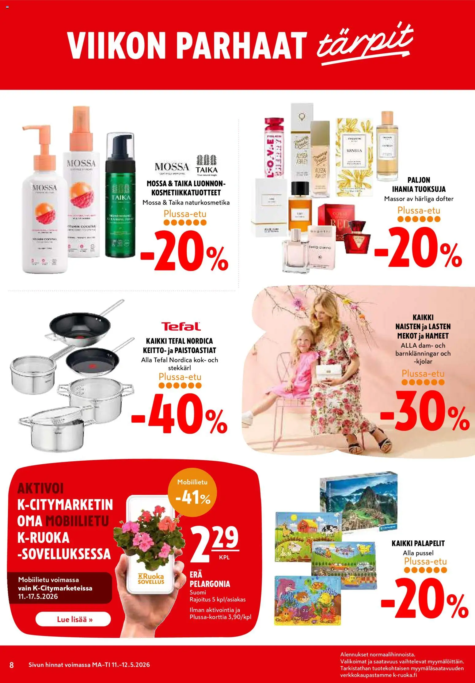 K-Citymarket tarjoukset – voimassa 11.05.2026 alkaen | Sivu: 8 | Tuotteet: Keitto