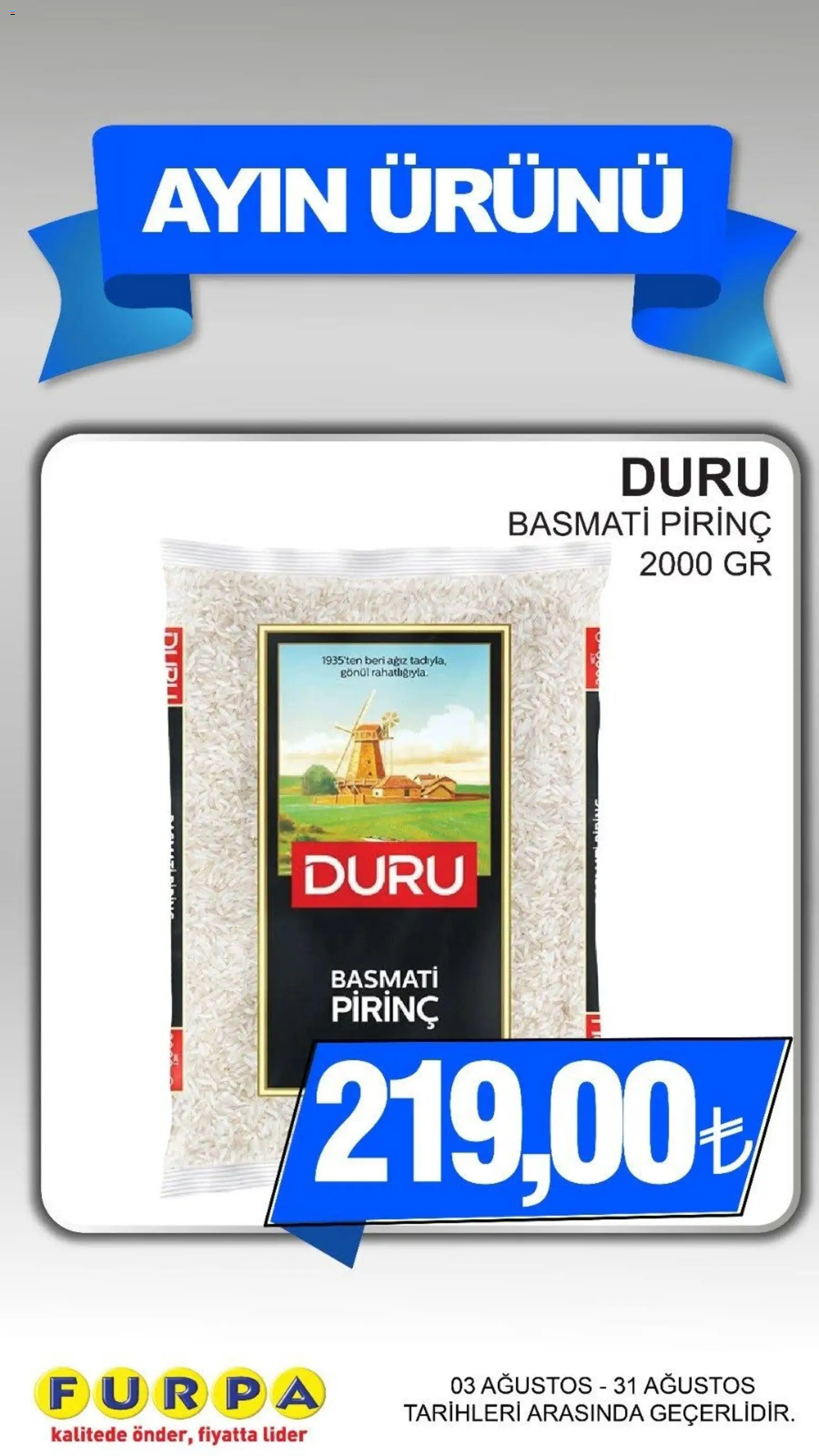 Furpa Katalog - 03 Ağustos 2026 tarihinden itibaren geçerlidir | Sayfa: 11