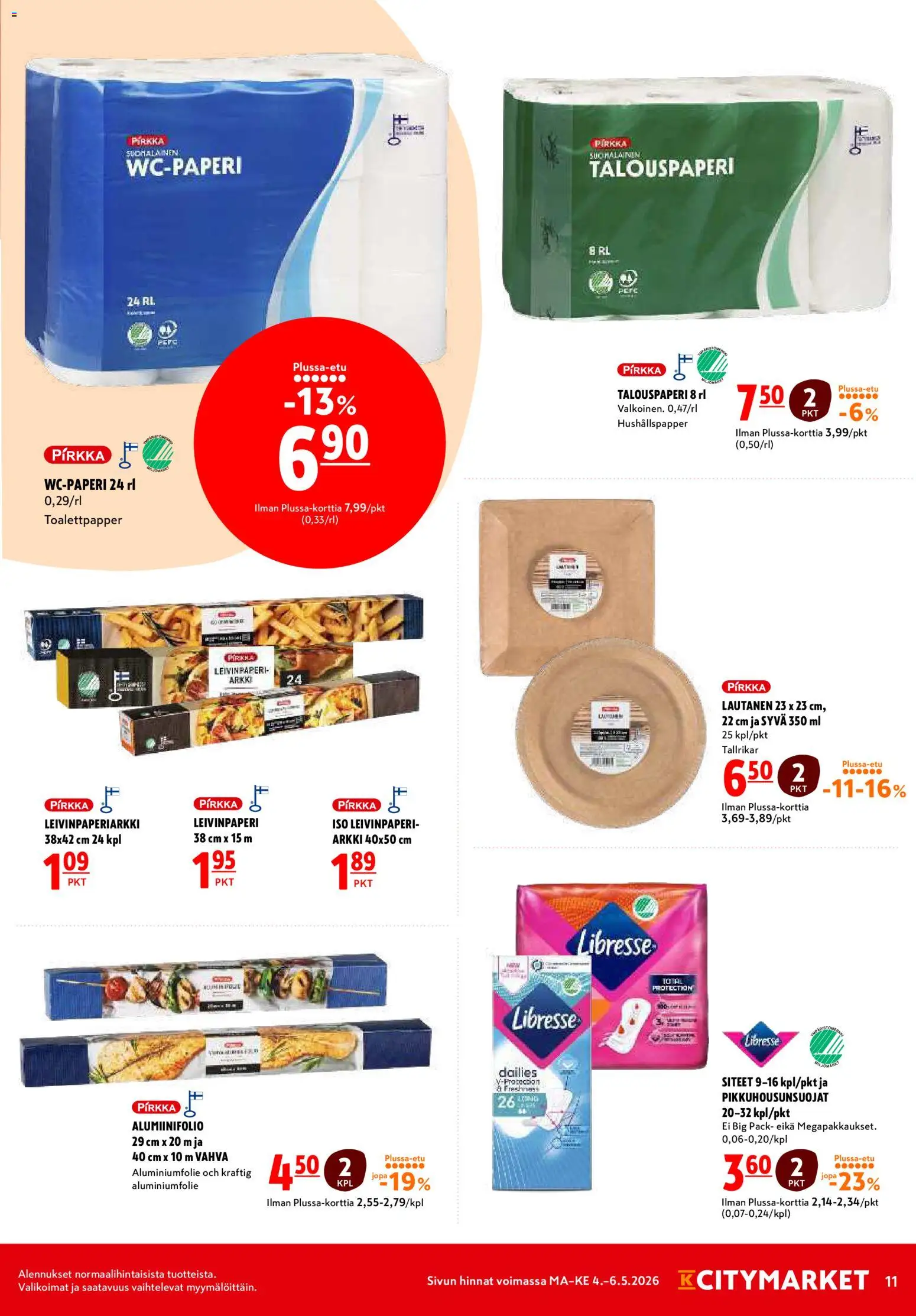 K-Citymarket tarjoukset – voimassa 04.05.2026 alkaen | Sivu: 11