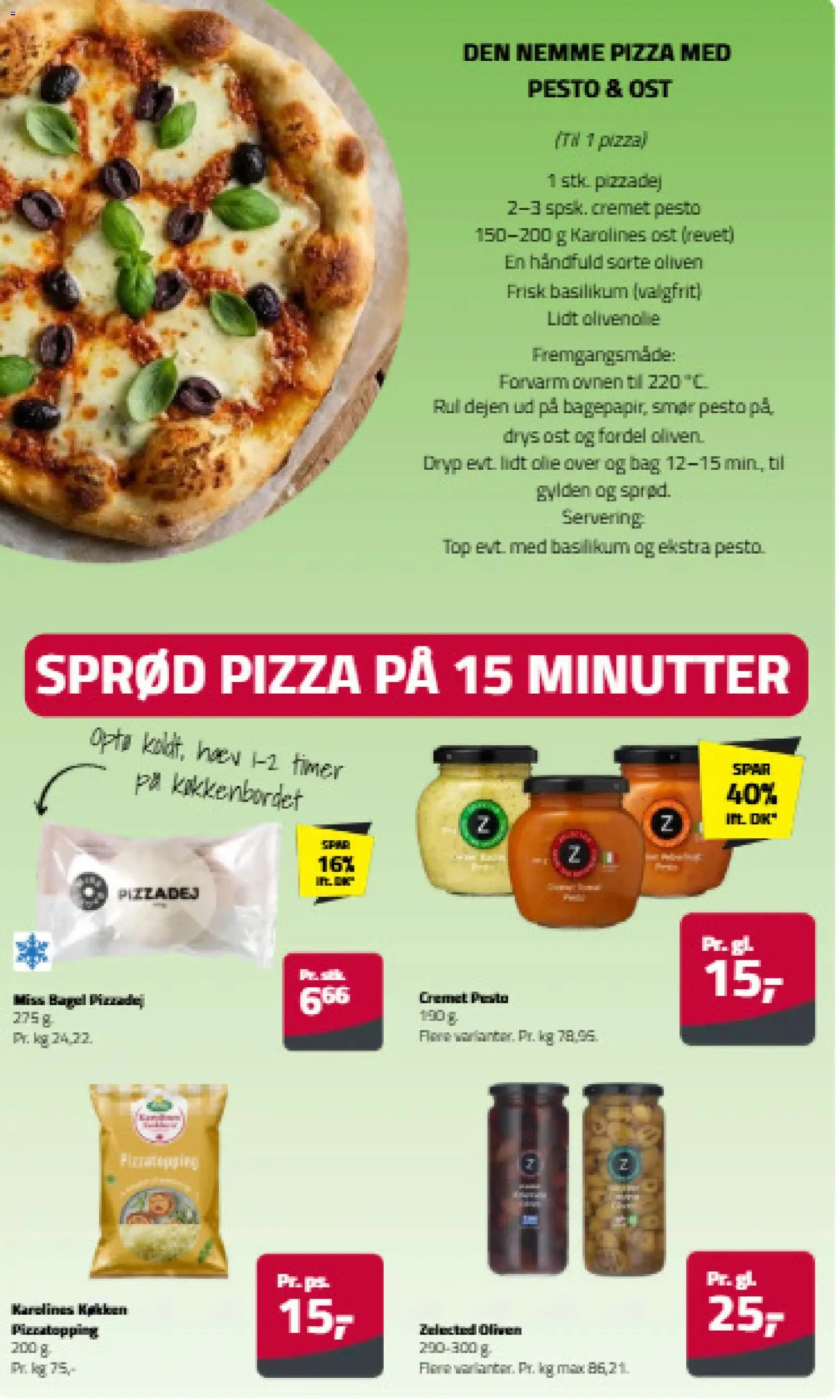 Fleggaard tilbudsavis – gyldig fra 05/08/2026 | Side: 12 | Produkter: Ost, Olie, Pizza, Oliven