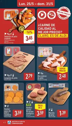 Vista previa Longaniza de pollo, 390 g válido desde el 25.05.2026 | Página: 6