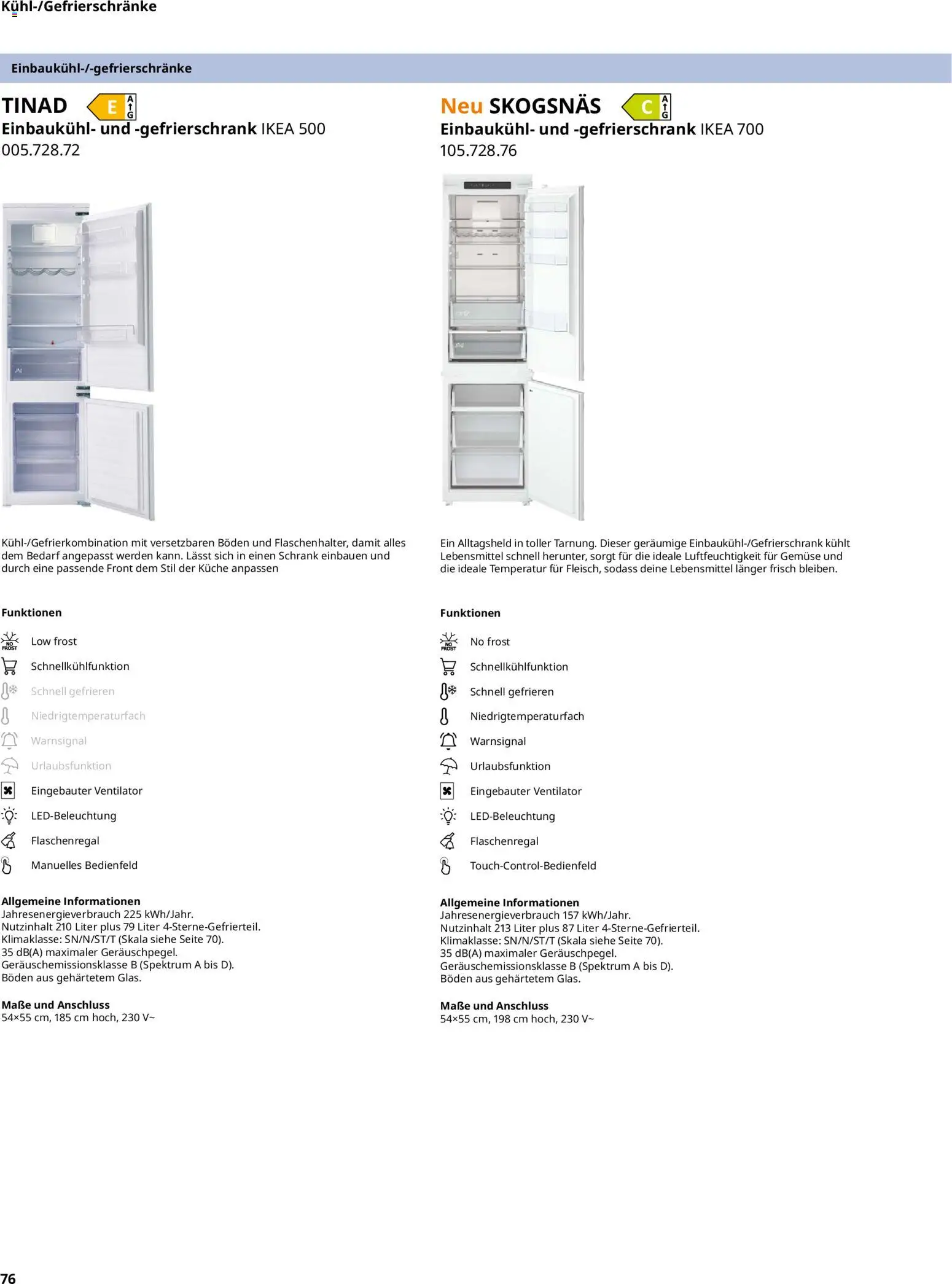 Ikea Elektrogeräte – gültig ab 02.01.2026 | Seite: 76 | Produkte: Ventilator, Schrank, Küche, Gemüse