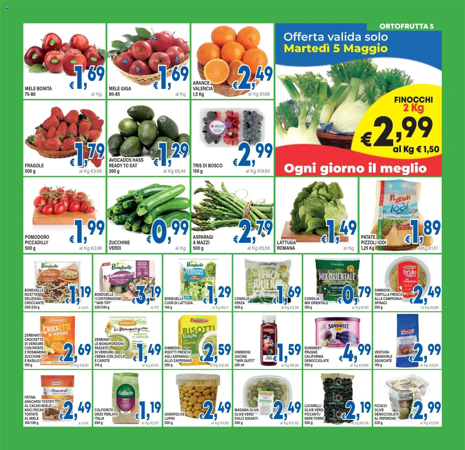 Volantino DEM del 29.04.2026 | Pagina: 5 | Prodotti: Lupini, Fragole, Patate, Forno
