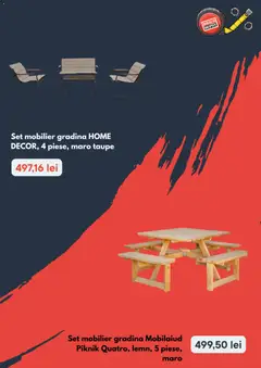 Ofertele Brico Depot valabile de la 20.08.2026 | Pagină: 2 | Produse: Gradina, Set Mobilier Grădină