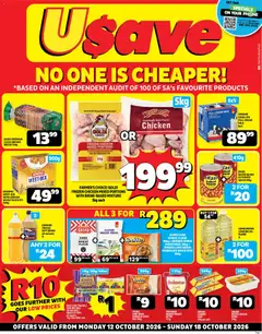 Usave specials catalogue – valid from 12/10/2026