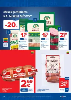 MAXIMA leidinys galioja nuo 16.06.2026 | Puslapis: 22