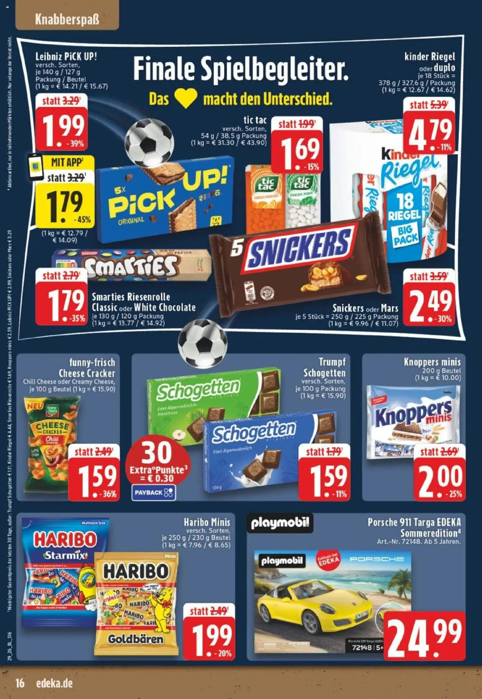 Edeka Prospekt Wegner – gültig ab 13.07.2026 | Seite: 16