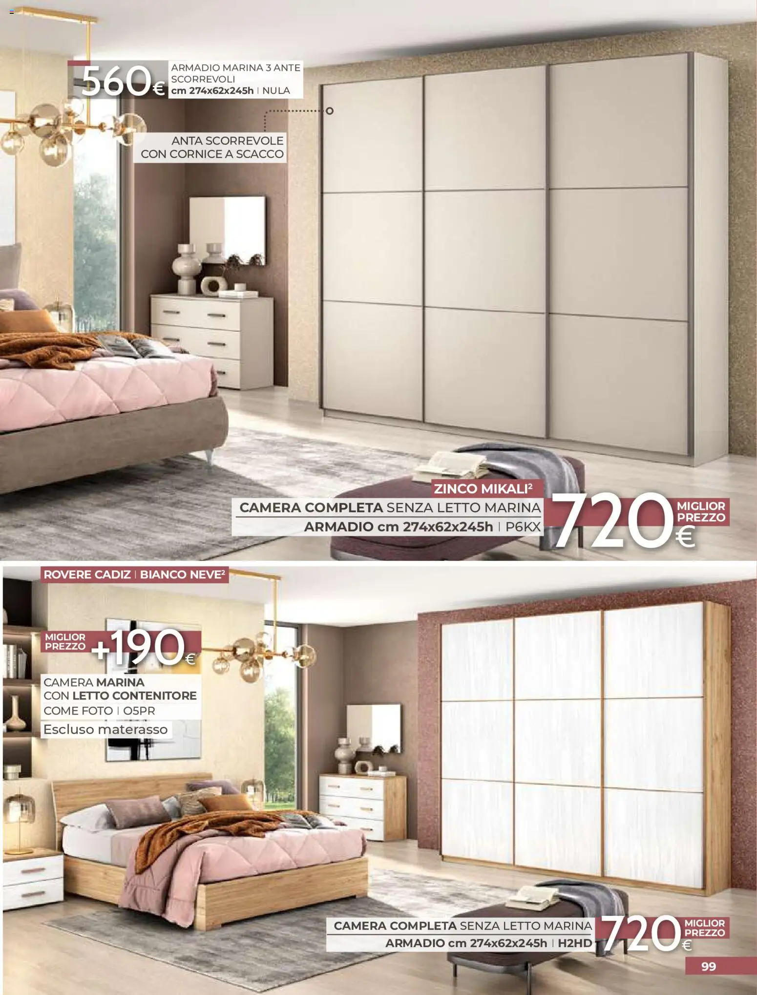 Volantino Mondo Convenienza del 01/09/2026 | Pagina: 101 | Prodotti: Letto contenitore, Contenitore, Letto, Armadio
