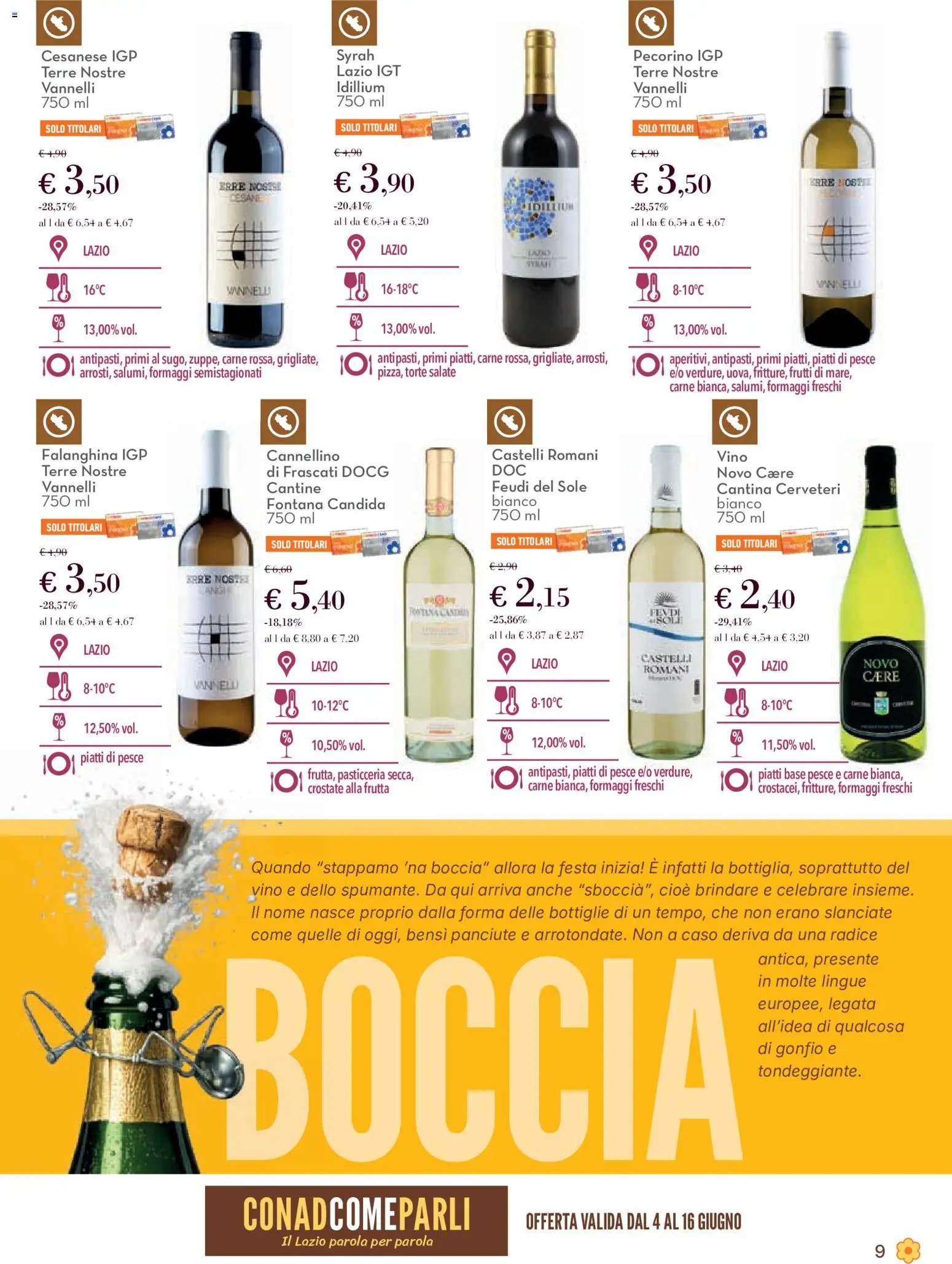 Volantino Conad del 04.06.2026 | Pagina: 9