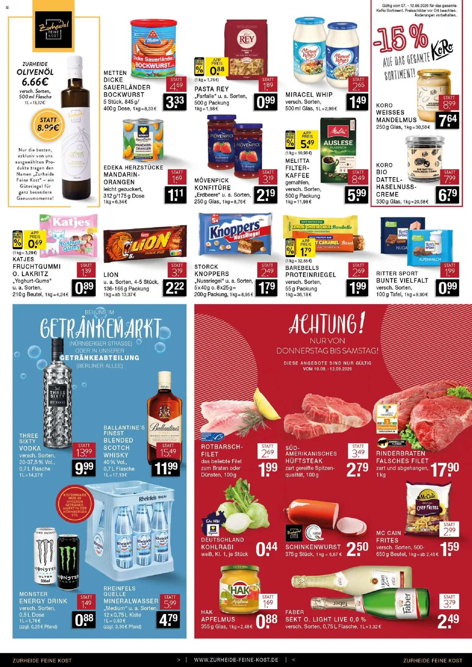 Edeka Zurheide Prospekt – gültig ab 07.09.2026 | Seite: 8