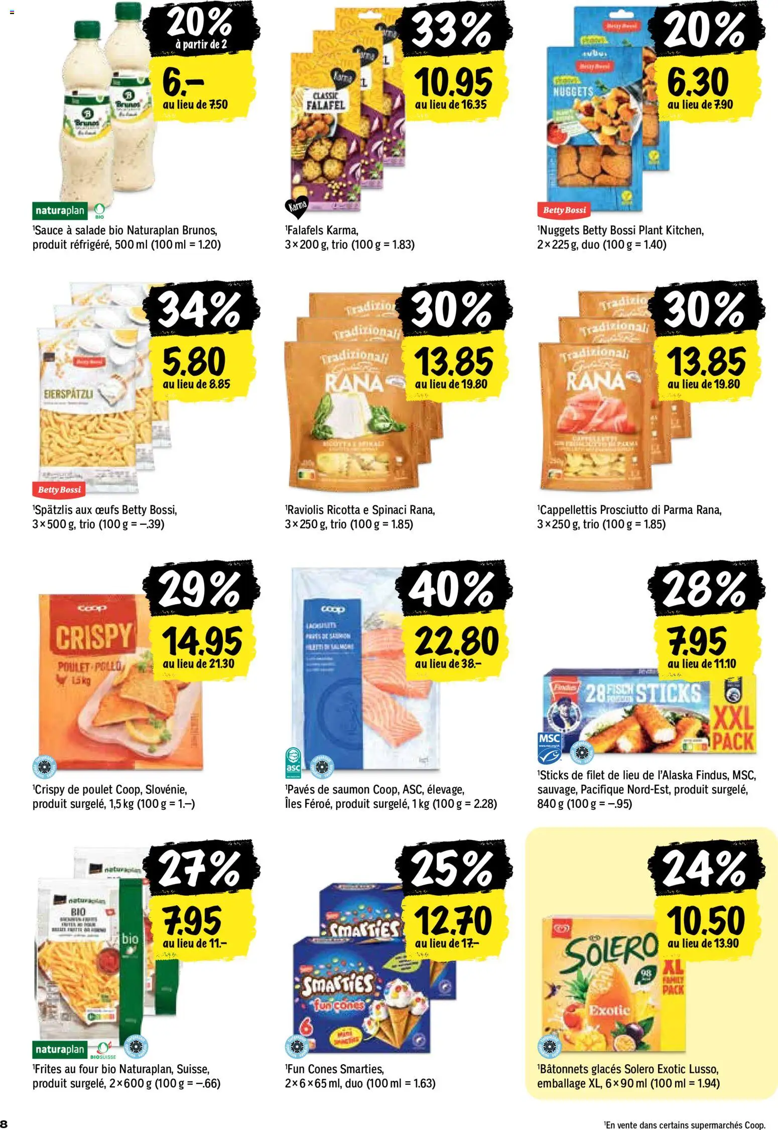 Coop aktionen FR – gültig ab 30.07.2026 | Seite: 8