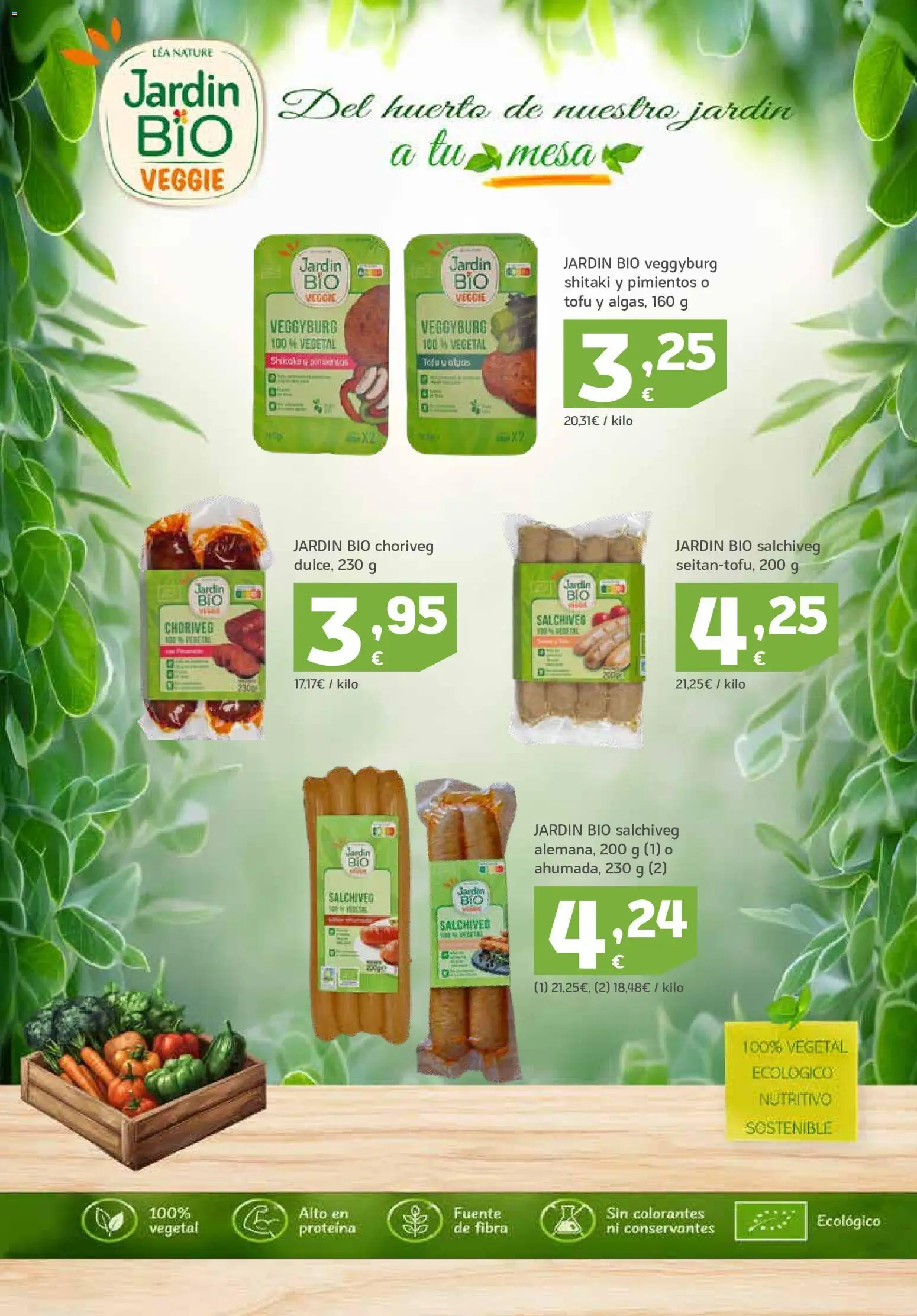 HiperDino Productos Ecológicos │ válido desde el 23/10/2026 | Página: 21 | Productos: Proteína, Tofu, Mesa