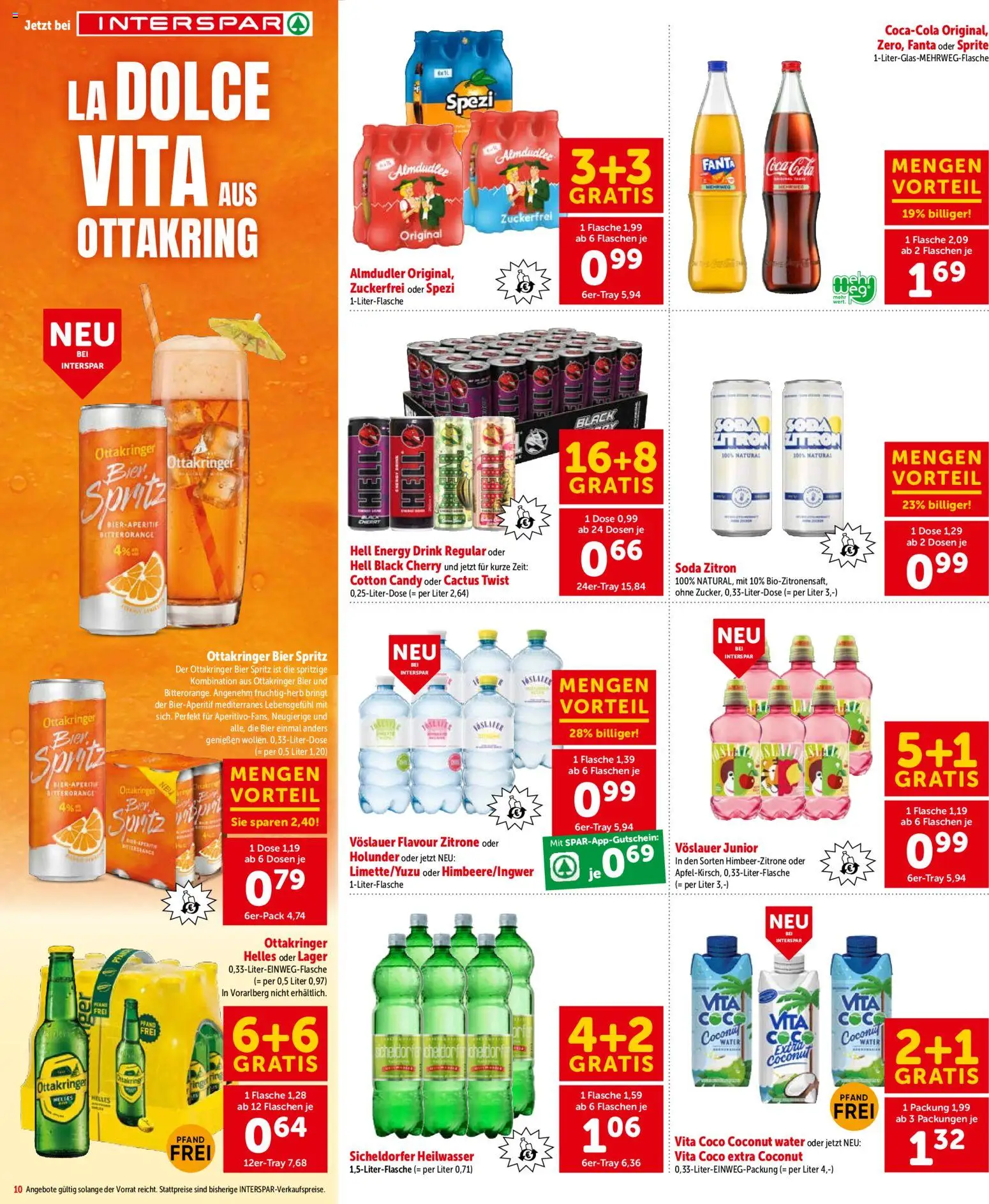 Interspar Flugblatt - Niederösterreich gültig ab 16.07.2026 | Seite: 11 | Produkte: Zitrone, Bier