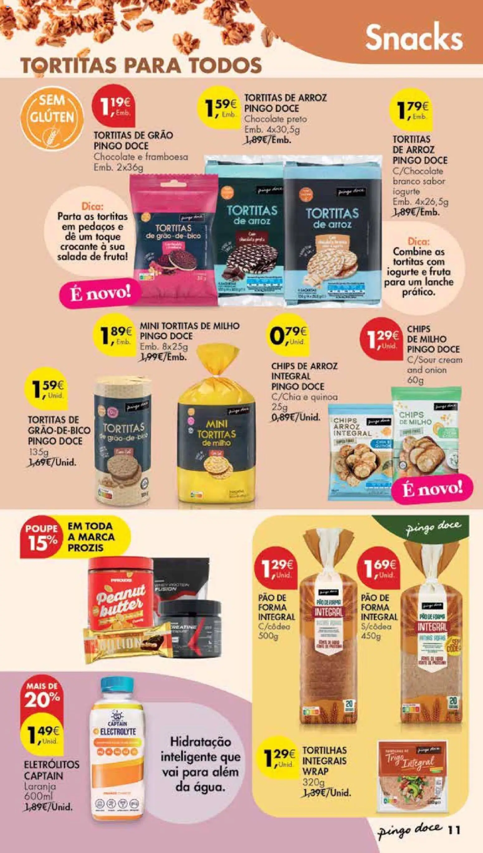 Pingo Doce folheto Poupe Esta Semana Madeira │ válido de 20/10/2026 | Página: 11 | Produtos: Quinoa, Chocolate, Arroz, Milho