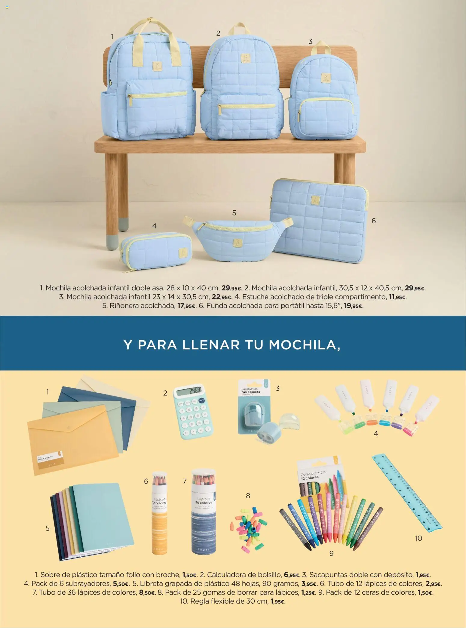 Hipercor - Vuelta al cole │ válido desde el 17/08/2026 | Página: 4 | Productos: Portátil, Funda, Calculadora, Sacapuntas