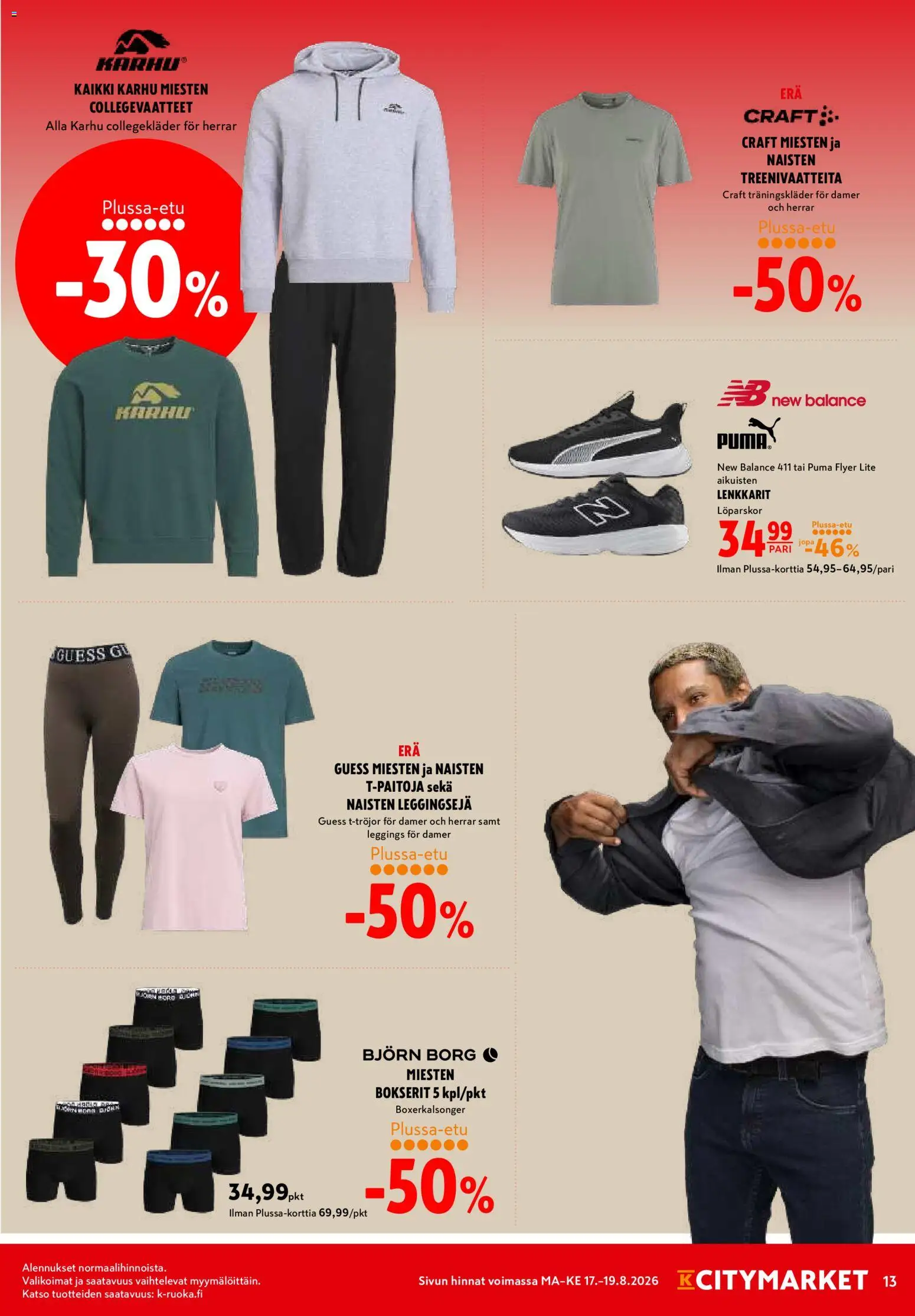 K-Citymarket tarjoukset – voimassa 17/08/2026 alkaen | Sivu: 13