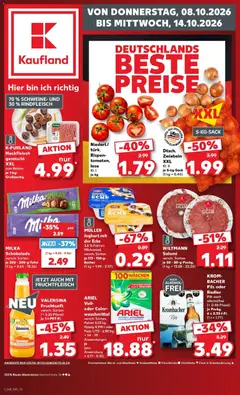 Kaufland Prospekt Rheda-Wiedenbrück ab 08.10.2026 gültig