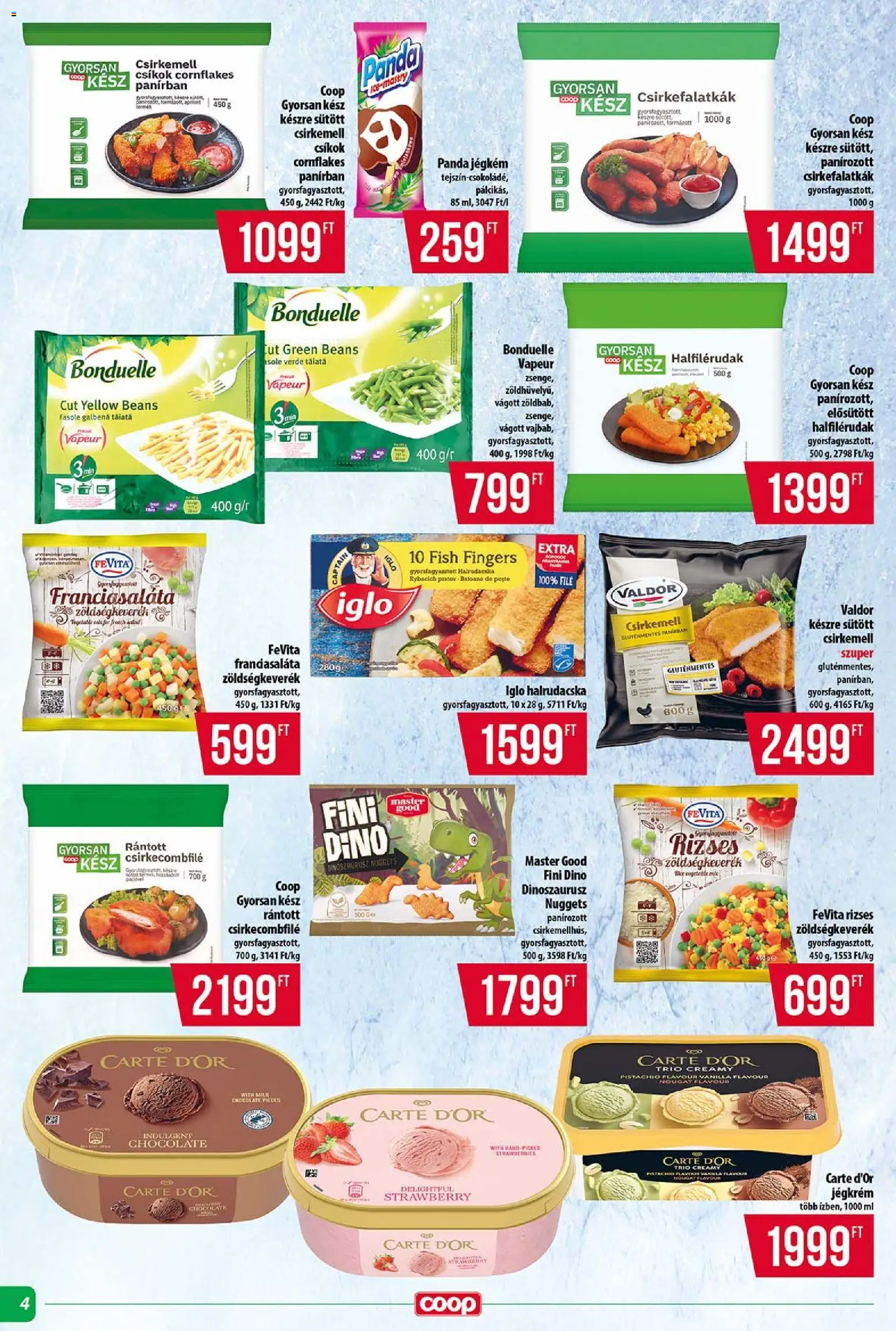 COOP akciós ujság - amely érvényes a következő dátumtól: 2026.07.16. | Oldal: 4