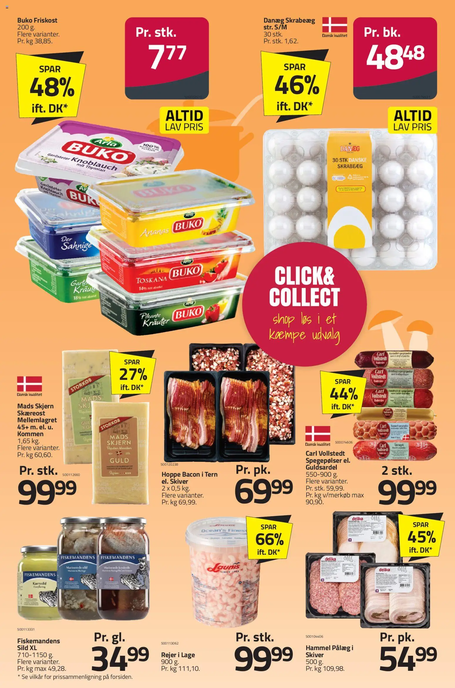 Fleggaard tilbudsavis – gyldig fra 02/09/2026 | Side: 45 | Produkter: Ananas, Sild, Bacon, Rejer