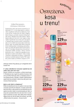 DM Drogerie katalog Active Beauty - pregled DM Drogerie kataloga - važi od 05.05.2026 | Strana: 69 | Proizvode: Sto, Šampon