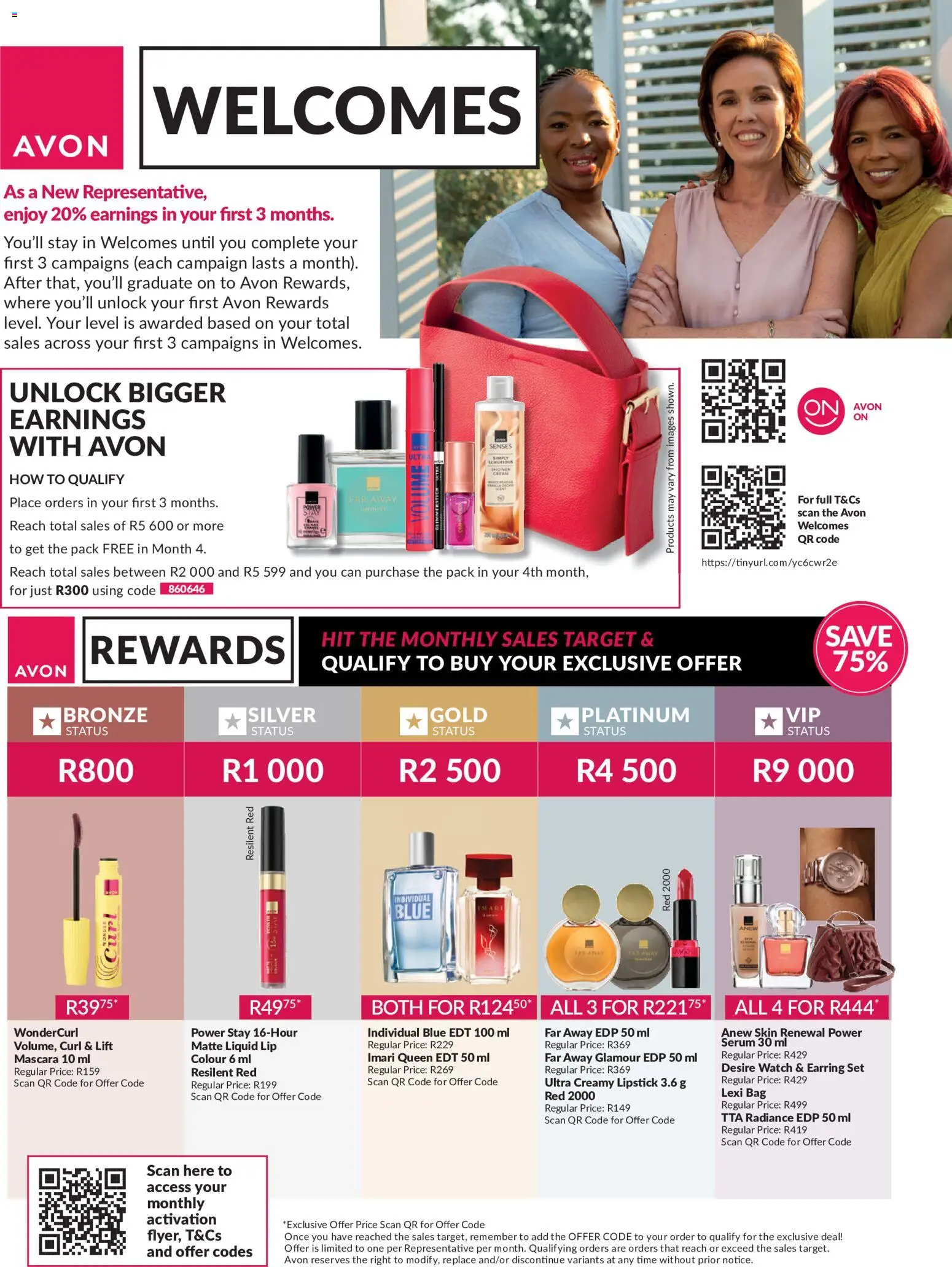 New Avon catalogue – valid from 01/10/2026 | Page: 6 | Products: Serum, Mascara, Lipstick, Cream