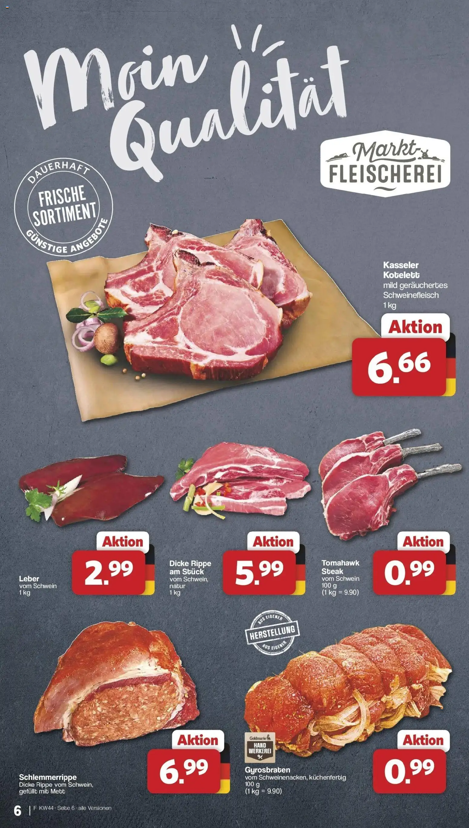 Famila Nordwest - Famila: Wochenangebote – gültig ab 26.10.2026 | Seite: 6 | Produkte: Schweinefleisch, Steak