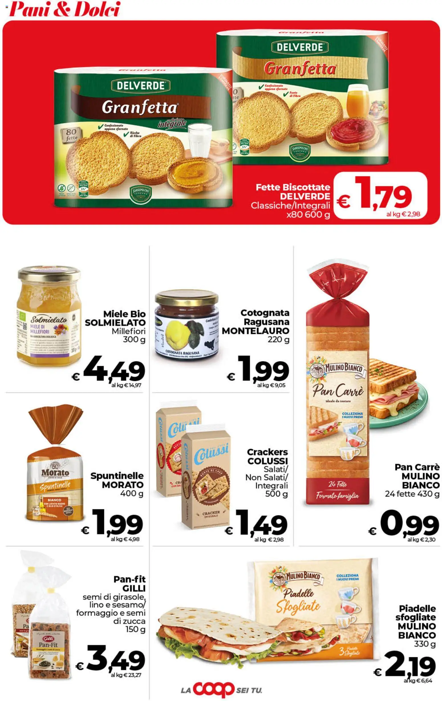 Volantino COOP del 29.05.2026 | Pagina: 32 | Prodotti: Olio, Crackers, Zucca, Miele