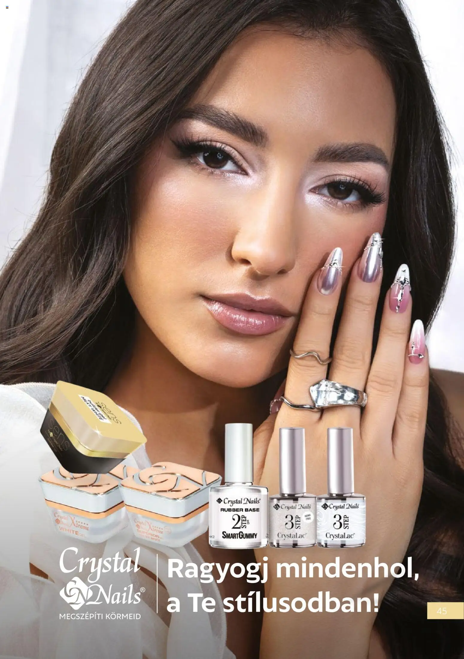 Crystal Nails akciós ujság - amely érvényes a következő dátumtól: 08.06.2026 | Oldal: 45