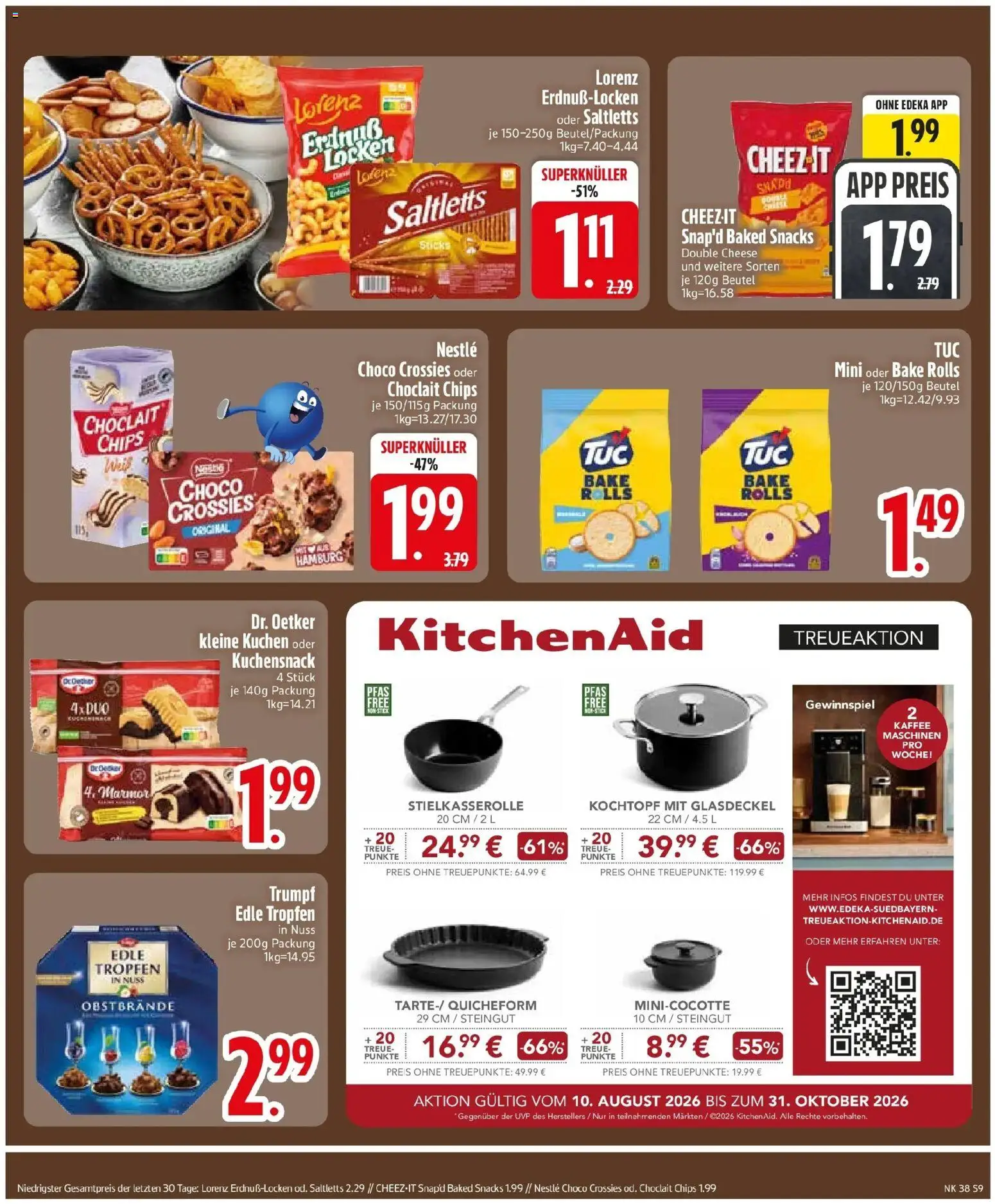 Edeka Prospekt Trostberg (ab 14.09.2026) » Angebote Online | Seite: 11 | Produkte: Kaffee, Kuchen, Chips