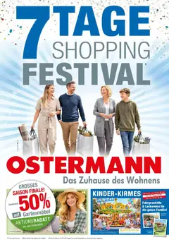 Ostermann - Möbel Ostermann: Neue Möbel wirken Wunder. ab 08.08.2026 gültig