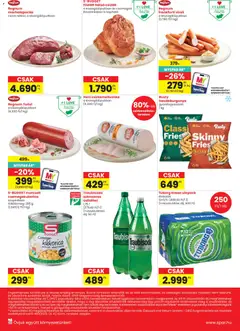 Spar Market Bak, Nagykapornak, Zalalövő szórólap - amely érvényes a következő dátumtól: 2026.07.16. | Oldal: 2 | Termékek: Virsli, Szőlő, Csemegekukorica, Hasábburgonya