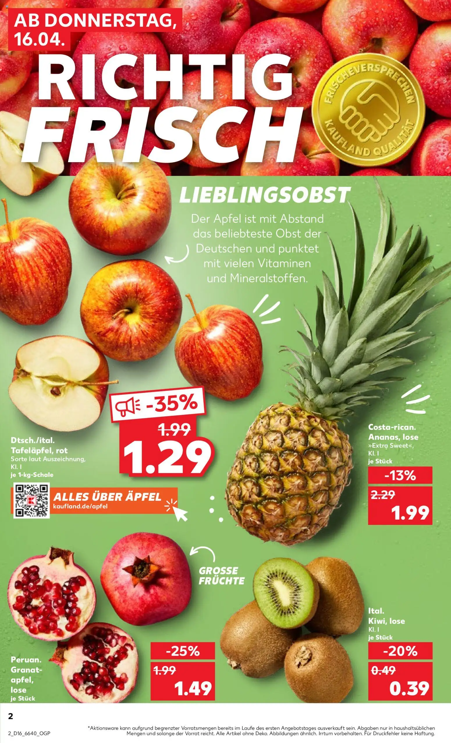 Kaufland Německo leták od 16.04.2026 | Strana: 2