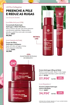 Pré-visualização Creme de Olhos Antirrugas e Antipapos, Após um mês, as rugas e linhas finas parecem reduzidas. 14 ml-52880 válido de 17.04.2026 | Página: 16