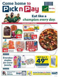 Pick n Pay specials catalogue – valid from 13/07/2026