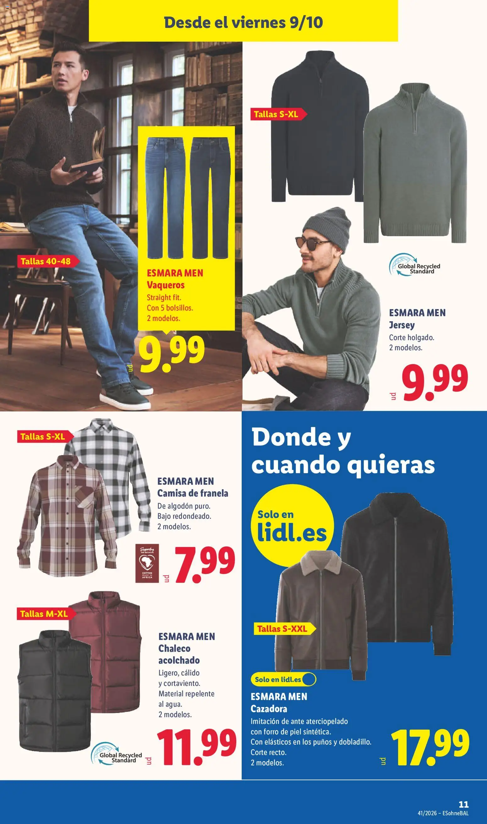 Lidl folleto de bazar │ válido desde el 05/10/2026 | Página: 17