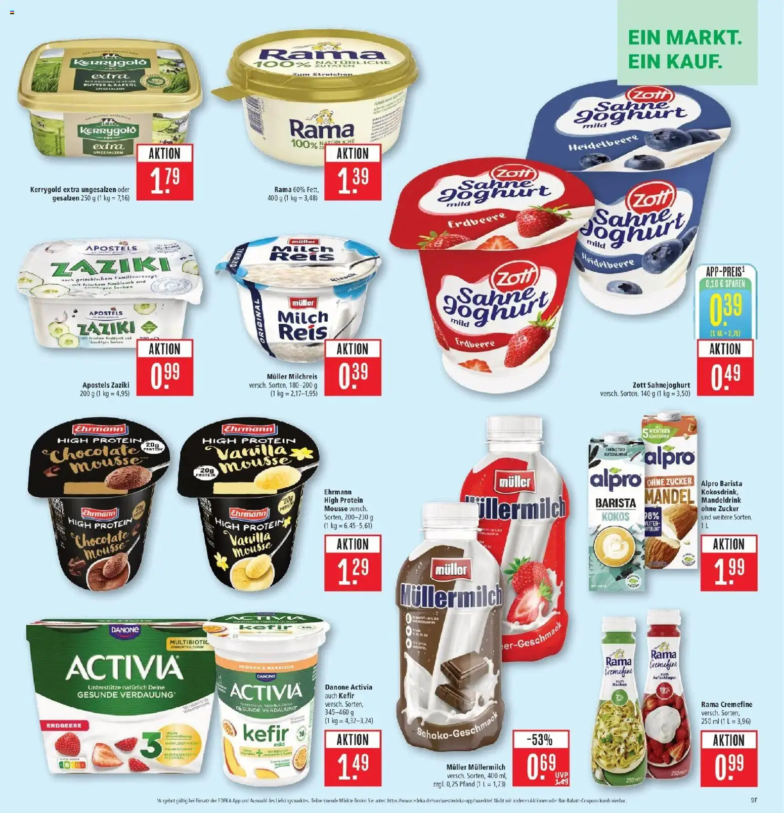 Marktkauf Prospekt Kirchheim – gültig ab 27.07.2026 | Seite: 11 | Produkte: Joghurt, Knoblauch, Pfirsich, Muller mullermilch