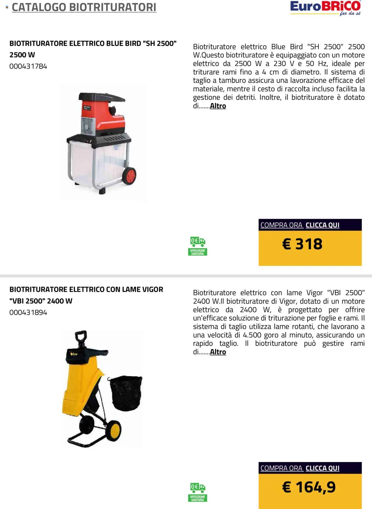 Volantino Eurobrico del 23.07.2025 | Pagina: 8