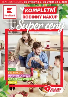 Náhled letáku Kaufland leták - Praha 8 od 03.06.2026