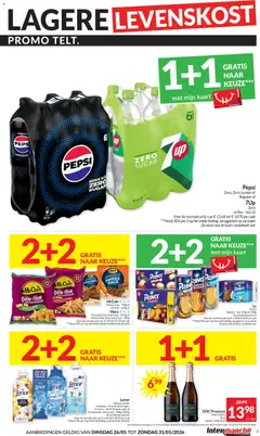 Intermarché folder week 22 - Voorbeeld van een folder van Intermarché, geldig van 26.05.2026 | Pagina: 3 | Producten: Fles, Pepsi, Koekjes, Was