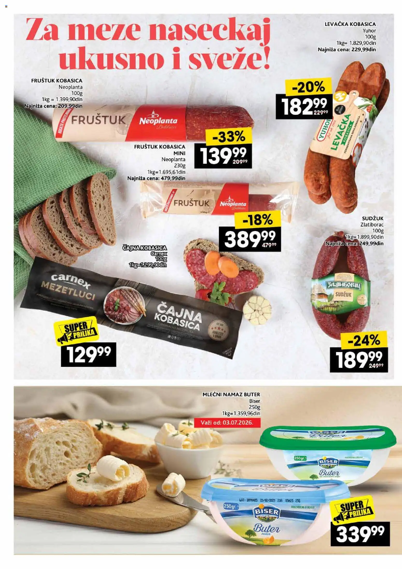 Roda katalog - važi od 02.07.2026 | Strana: 14 | Proizvode: Kobasica