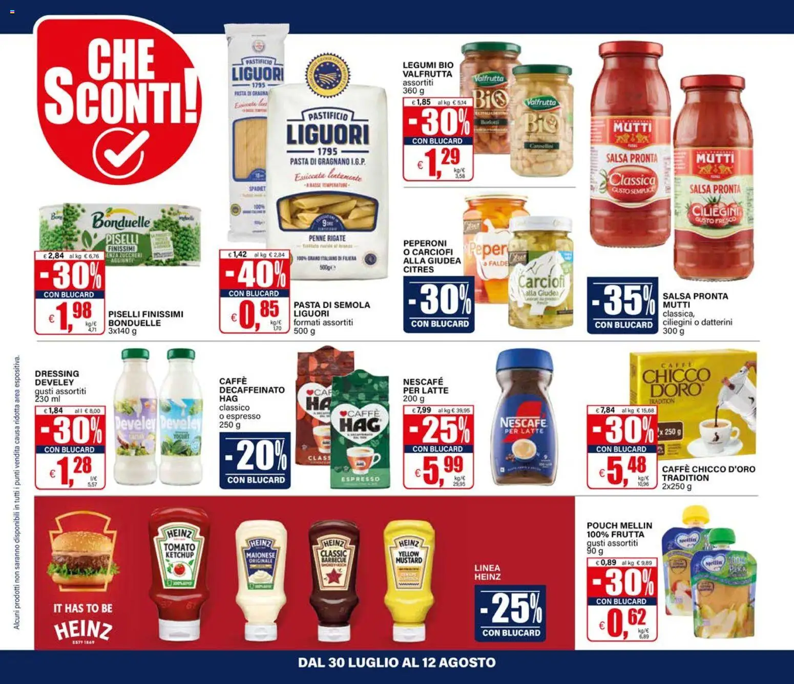 Volantino Il Gigante del 30/07/2026 | Pagina: 26 | Prodotti: Peperoni, Cannellini, Maionese, Barbecue