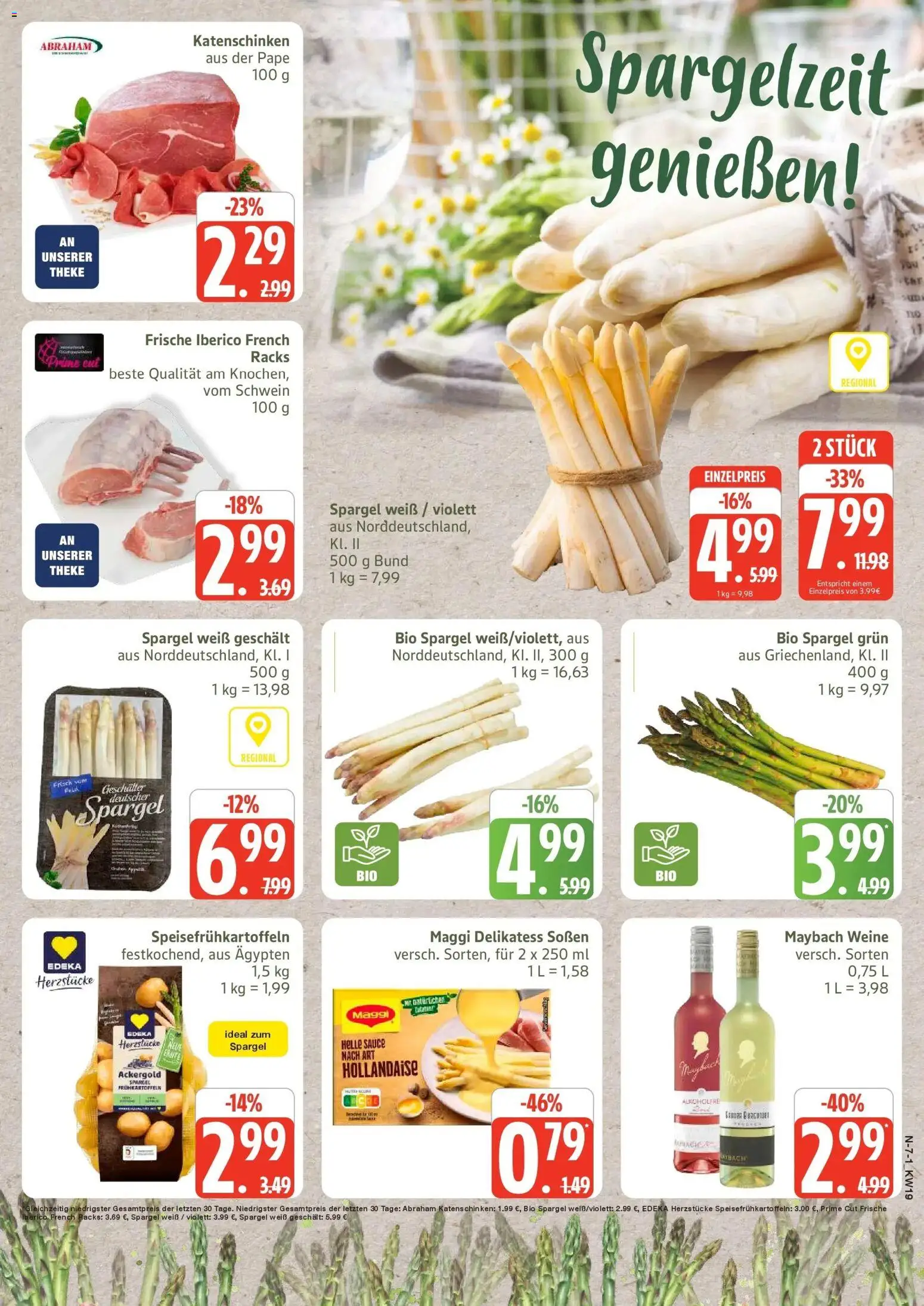 Marktkauf Prospekt Cuxhaven	 – gültig ab 04.05.2026 | Seite: 7 | Produkte: Maggi, Theke, Spargel
